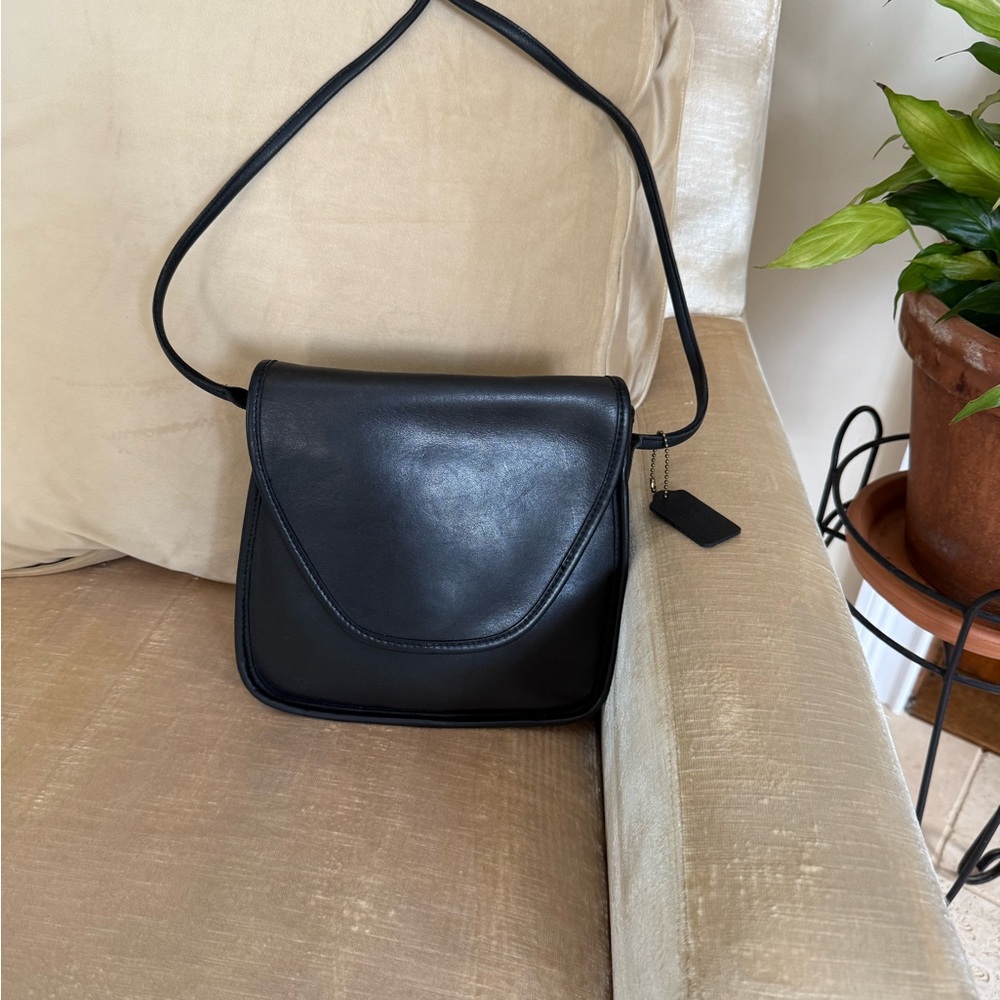 Vintage Coach Lindsay Bag Black